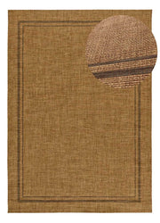 Atticgo Alfombra de exterior-interior efecto yute Guinea 28805 Natural con zoom