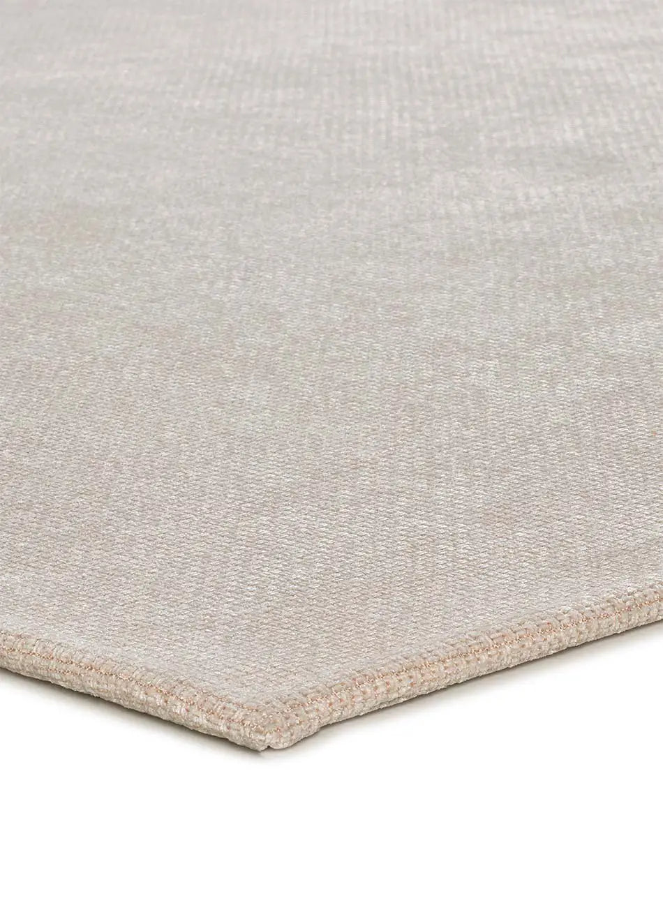 Atticgo Alfombra lavable Harris Liso Blanco macro
