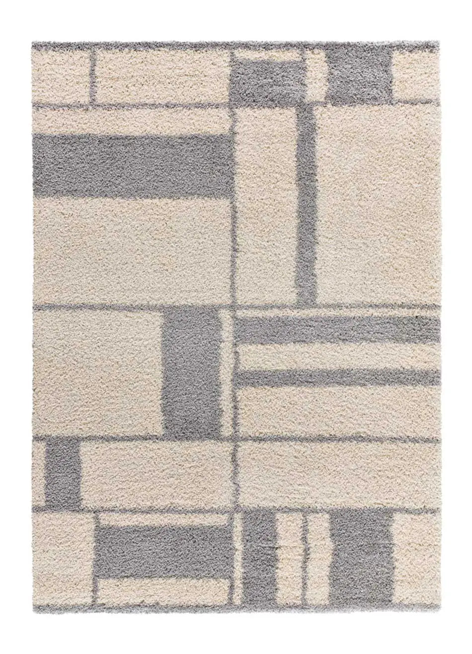 Atticgo Alfombra Shaggy Helia 8816 Plata 