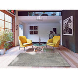 Alfombra ambiente de Hojas Gris Sunset 12342 Atticgo