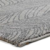 Alfombra esquina de Hojas Gris Sunset 12342 Atticgo