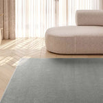 Alfombra a medida Illusion Liso Gris Atticgo para salón