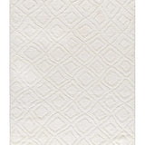Alfombra de estilo escandinavo con relieve Juno 111 Blanco Atticgo Para salón
