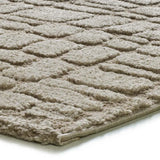 Esquina alfombra de estilo escandinavo con relieve Juno 13 Piedra Atticgo