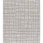 Alfombra de estilo escandinavo con relieve Juno 13 Plata Atticgo Salón