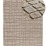 Alfombra de estilo escandinavo con relieve Juno 13 Piedra Atticgo