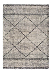 atticgo Alfombra étnica Kasbah 8626 gris