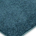 Alfombra a medida Kiama Liso Azul esquina | Atticgo