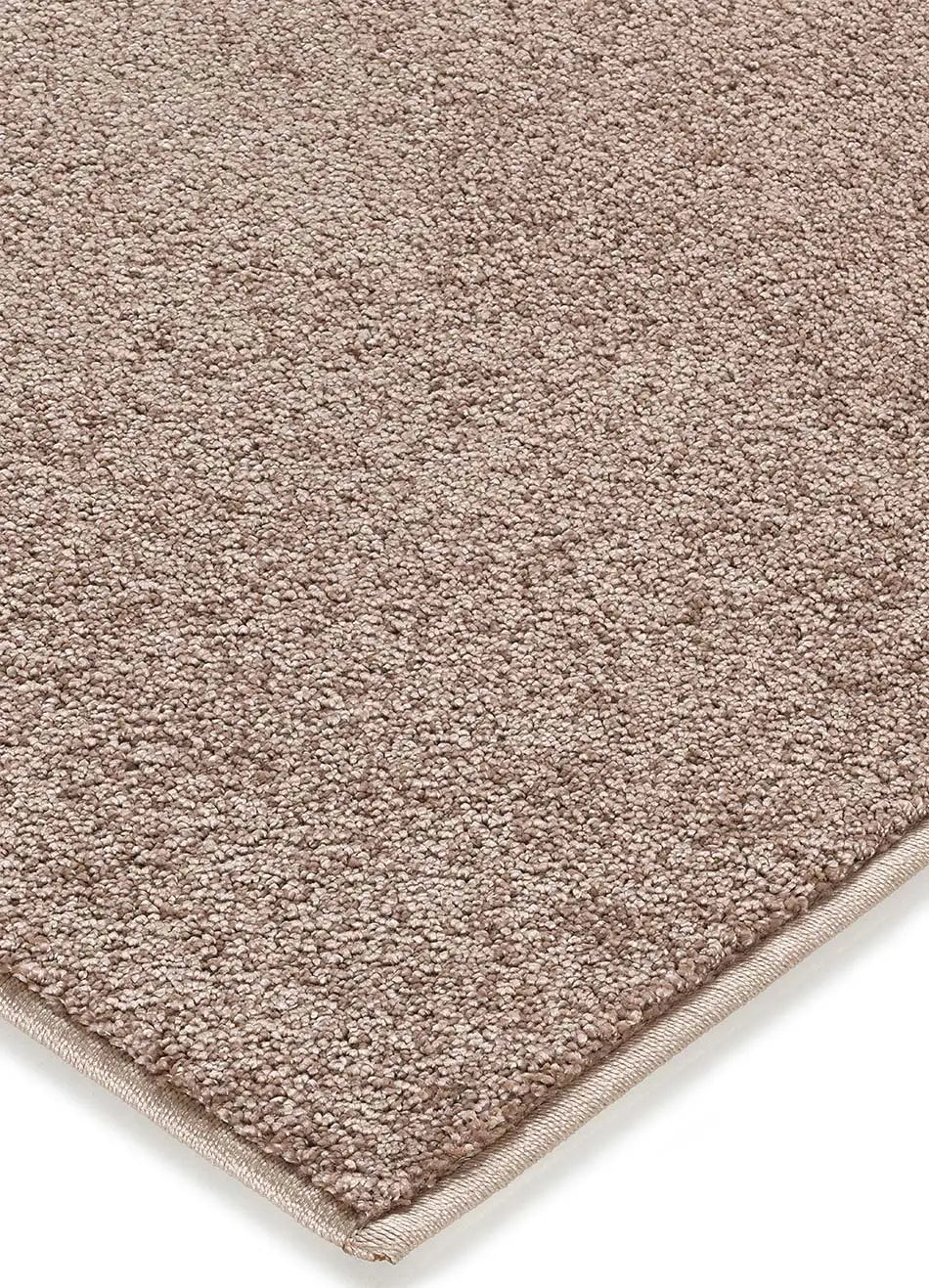 Alfombra a medida Kiama Liso Beige esquina | Atticgo