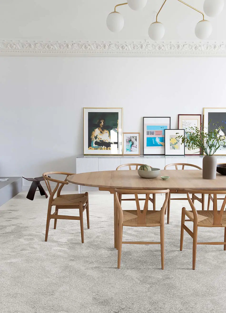 Alfombra a medida Kiama Liso Plata Ambiente | Atticgo