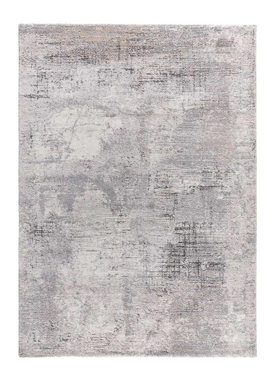 Atticgo Alfombra shaggy abstracta Kivet 9060 Gris 