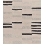 Alfombra geométrica Lessia Mosaica Gris y Negro Atticgo