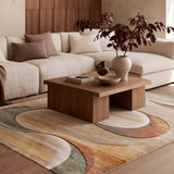 Alfombra abstracta Libet 40399 Multicolor Atticgo