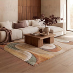 Alfombra abstracta salón Libet 40399 Multicolor Atticgo