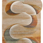 Atticgo Alfombra formas redondeadas Libet 40399 Multicolor LUPA