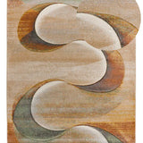 Atticgo Alfombra formas redondeadas Libet 40399 Multicolor LUPA