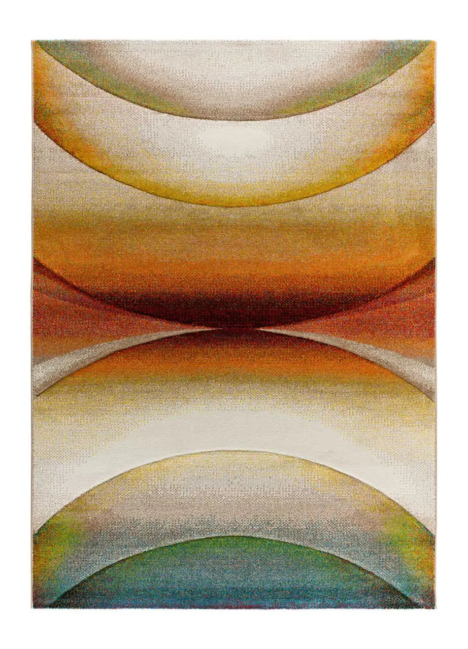 Atticgo Alfombra con curvas Libet 40400 Multicolor