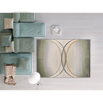 Atticgo Alfombra moderna Libet 40401 Verde ambiente salón