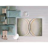 Atticgo Alfombra moderna Libet 40401 Verde ambiente salón