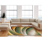 Atticgo Alfombra moderna Libet 40409 Multicolor ambiente salón