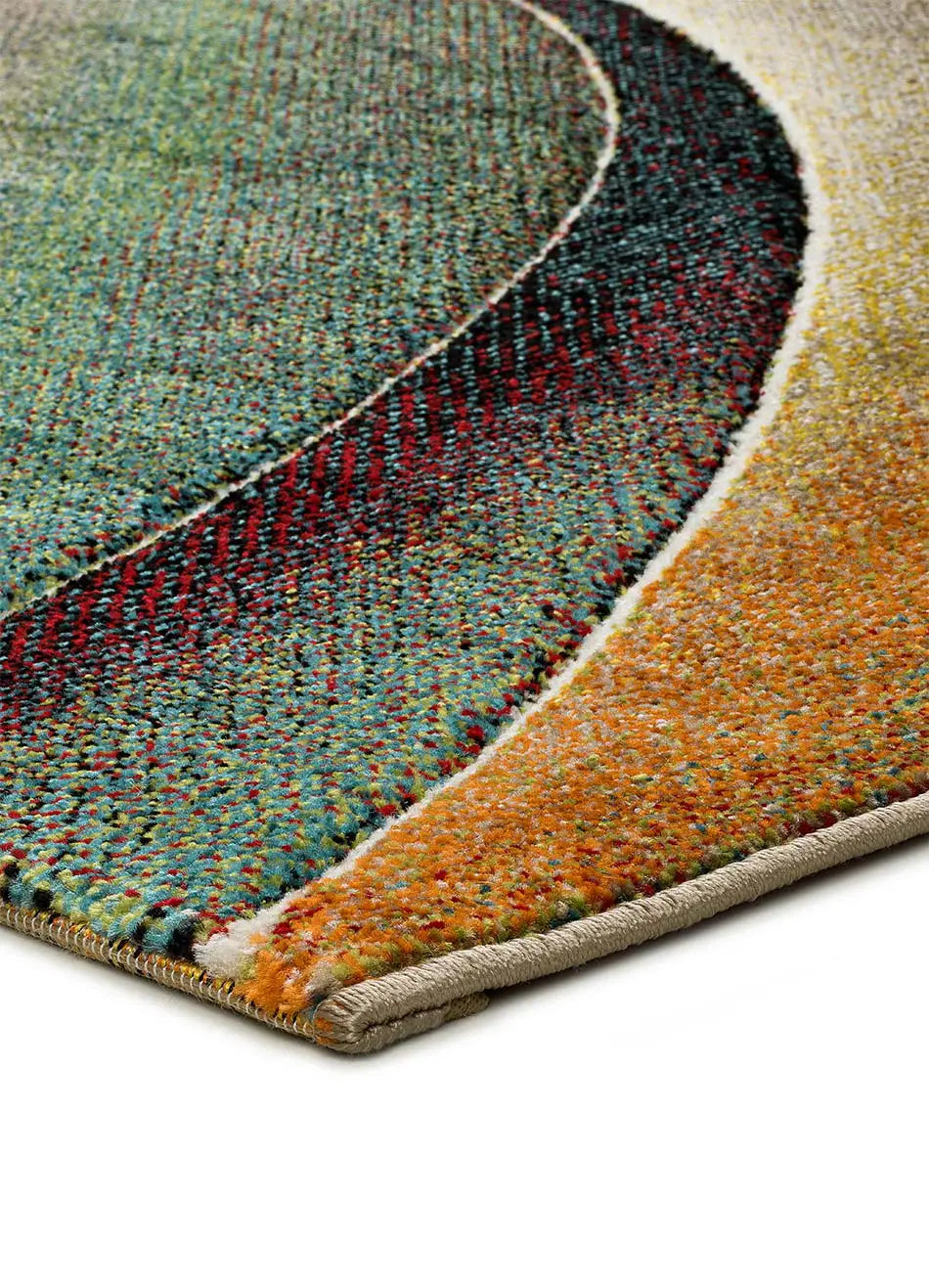 Atticgo Alfombra moderna Libet 40409 Multicolor macro