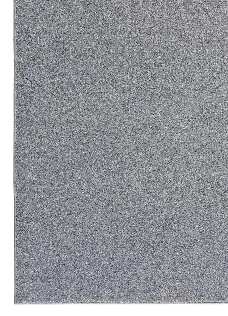 Alfombra a medida Lily Liso Plata zoom | Atticgo