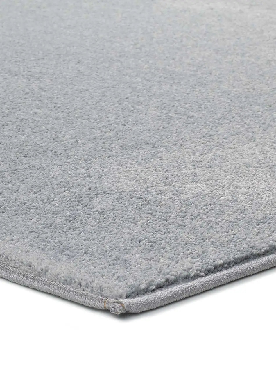 Alfombra a medida Lily Liso Plata esquina | Atticgo