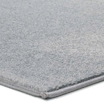 Alfombra a medida Lily Liso Plata esquina | Atticgo