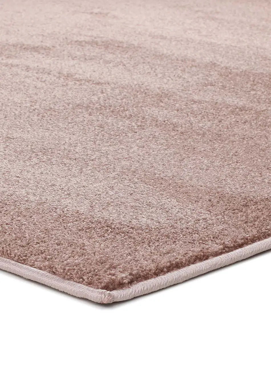 Alfombra a medida Lily Liso Salmón esquina | Atticgo