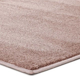 Alfombra a medida Lily Liso Salmón esquina | Atticgo