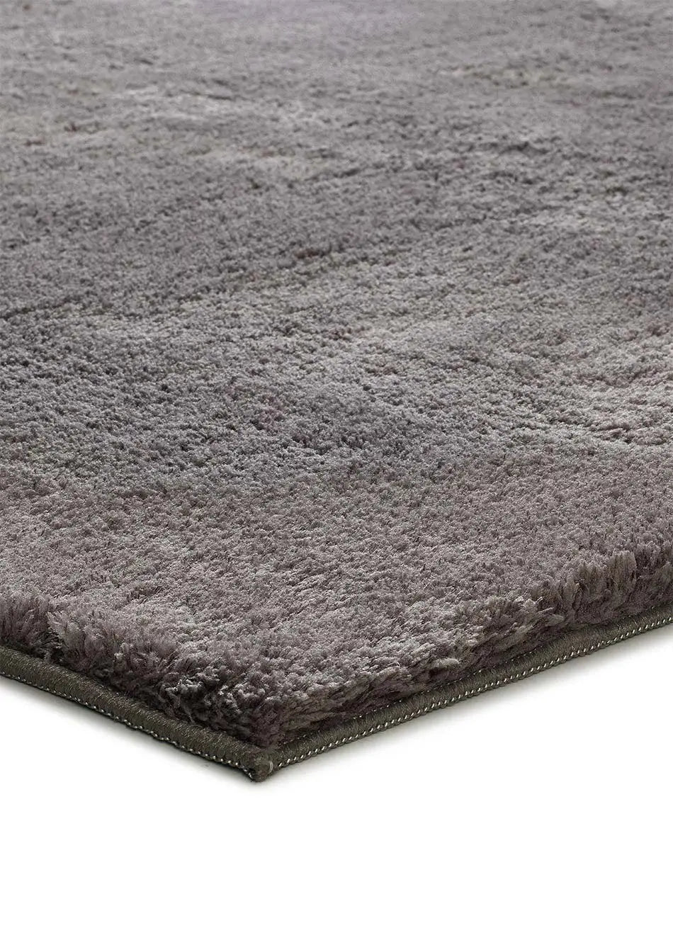 Alfombra a medida Loft Liso Antracita esquina | Atticgo