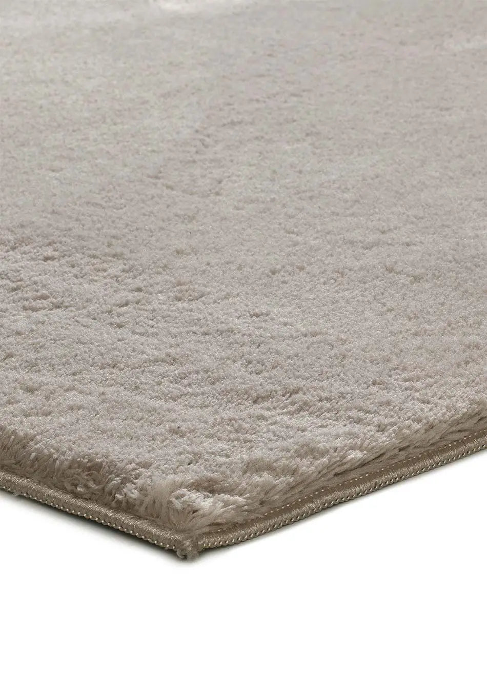 Alfombra a medida Loft Liso Piedra esquina | Atticgo