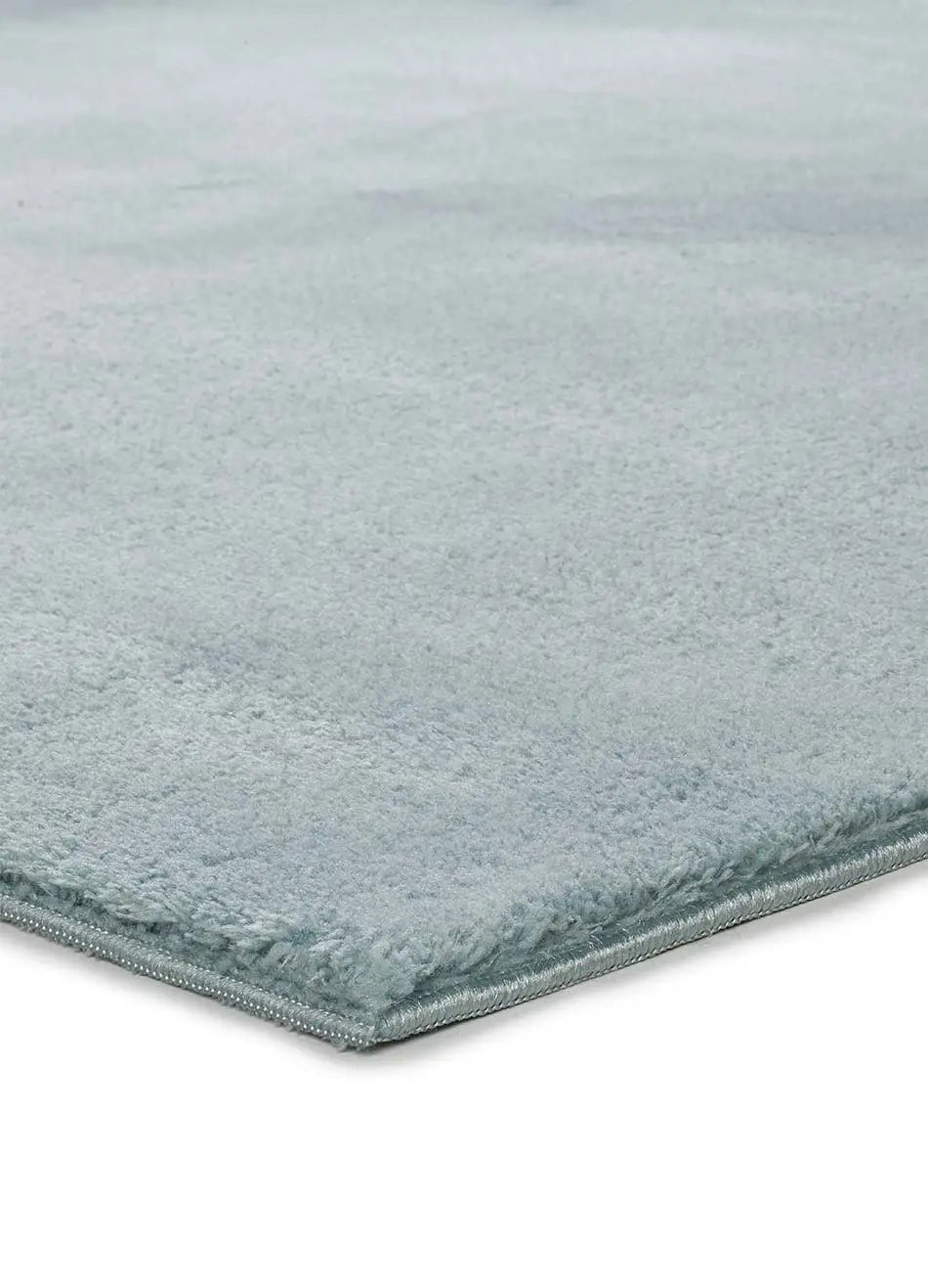 Alfombra a medida Loft Liso Azul esquina | Atticgo