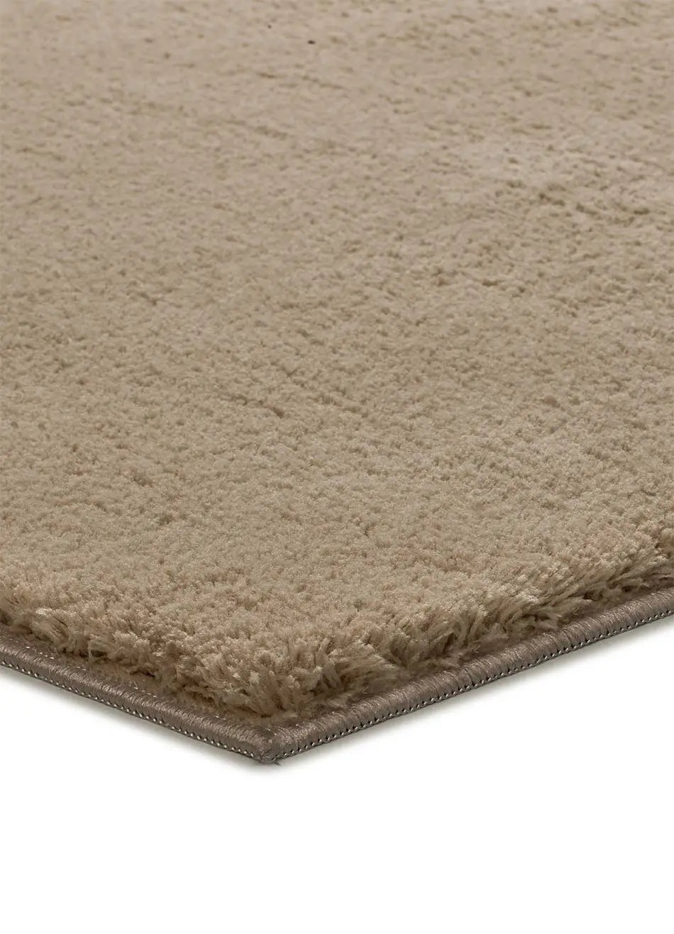 Alfombra a medida Loft Liso Beige esquina | Atticgo