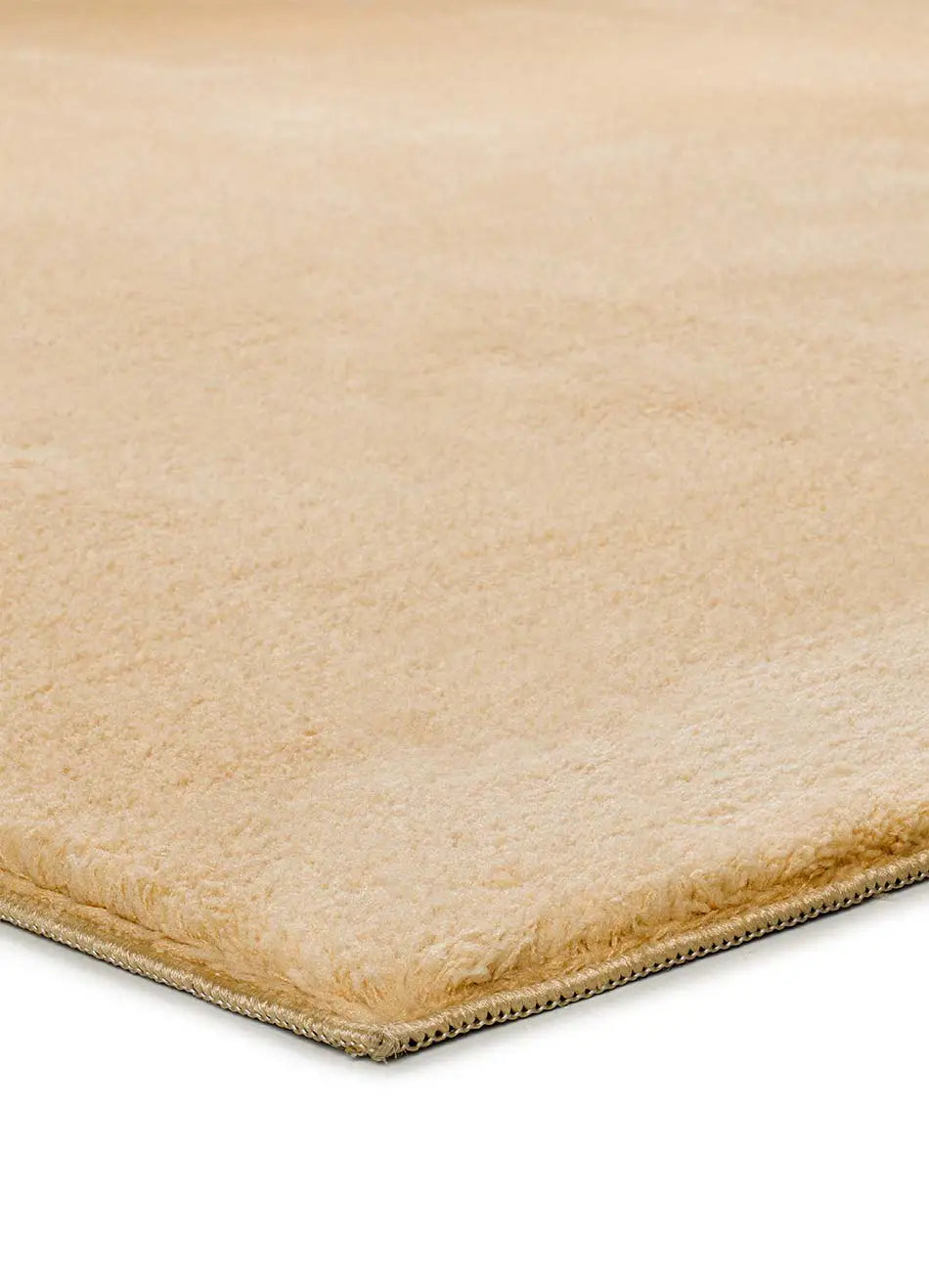 Alfombra a medida Loft Liso Mostaza esquina | Atticgo