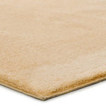 Alfombra a medida Loft Liso Mostaza esquina | Atticgo