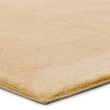 Alfombra a medida Loft Liso Mostaza esquina | Atticgo