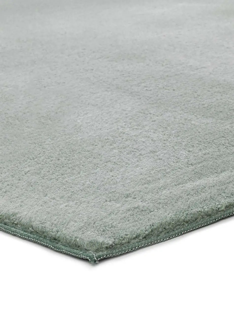 Alfombra a medida Loft Liso Verde esquina | Atticgo