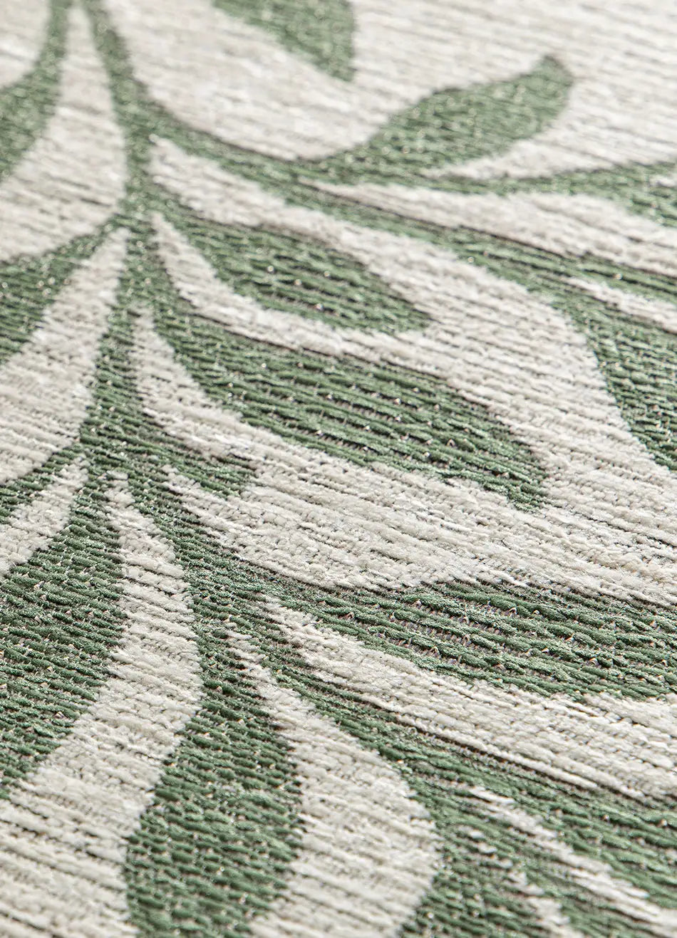 Alfombra con motivos florales zoom Lua 3103 Verde Atticgo