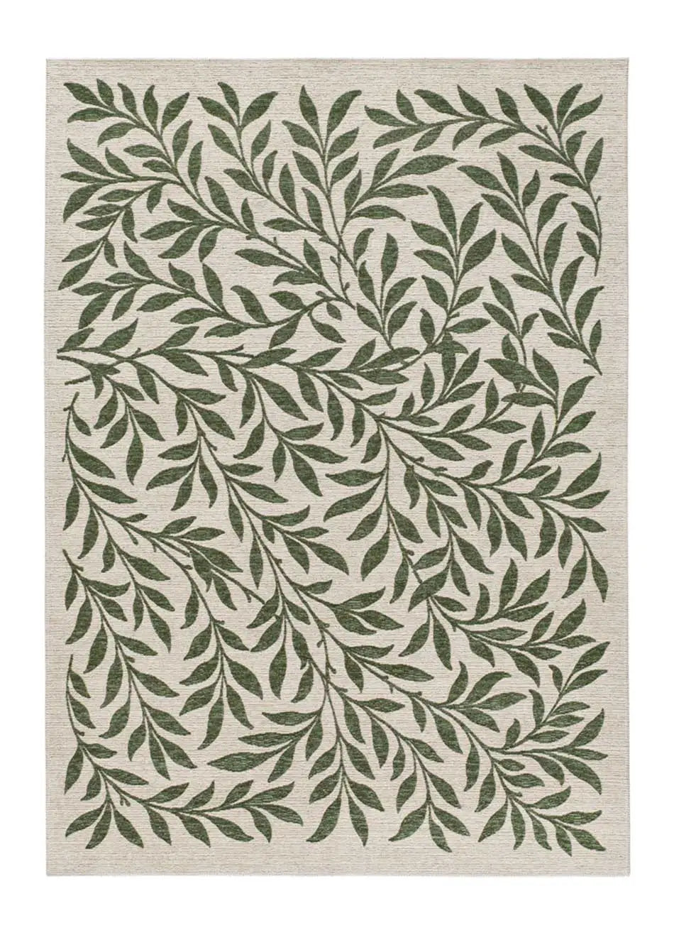 Alfombra con motivos florales Lua 3103 Verde Atticgo
