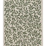 Alfombra con motivos florales Lua 3103 Verde Atticgo