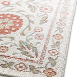 Alfombra clásica con motivos florales esquina Lua 3104 Multicolor Atticgo