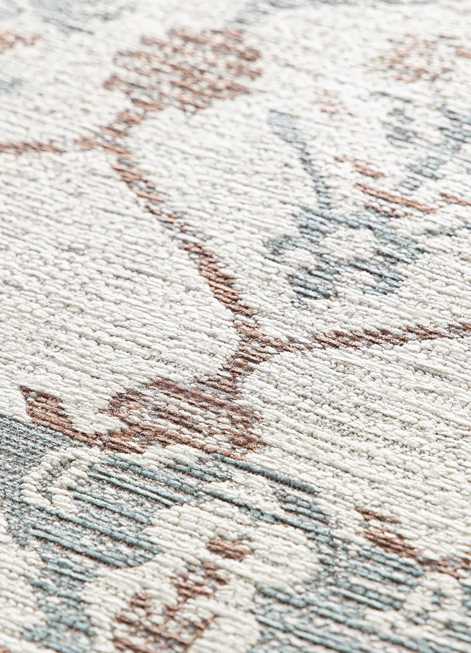 Alfombra clásica con motivos ornamentales zoom Lua 3108 Azul Atticgo