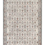 Alfombra clásica con motivos ornamentales Lua 3108 Azul Atticgo