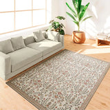 Alfombra clásica salón con motivos ornamentales Lua 3109 Multicolor Atticgo