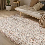 Alfombra clásica para salón con motivos ornamentales Lua 3109 Multicolor Atticgo