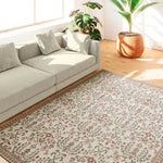 Alfombra clásica salón con motivos ornamentales Lua 3109 Multicolor Atticgo