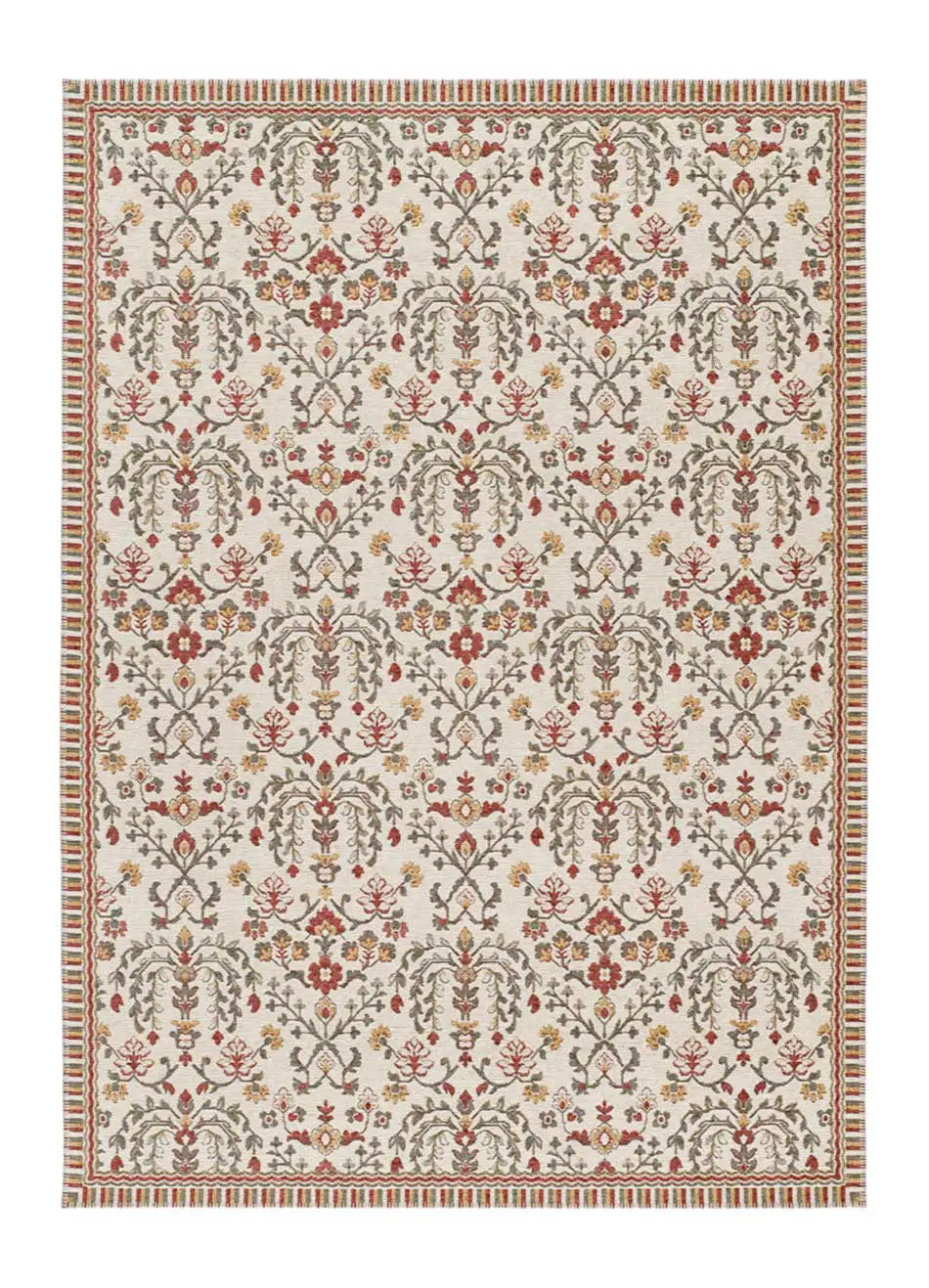 Alfombra clásica con motivos ornamentales Lua 3109 Multicolor Atticgo
