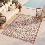 Alfombra de jardín de estilo vintage Lua 3109 Multicolor Atticgo