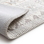 Alfombra vintage detalle efecto desgastado Lua 3111 Plata Atticgo